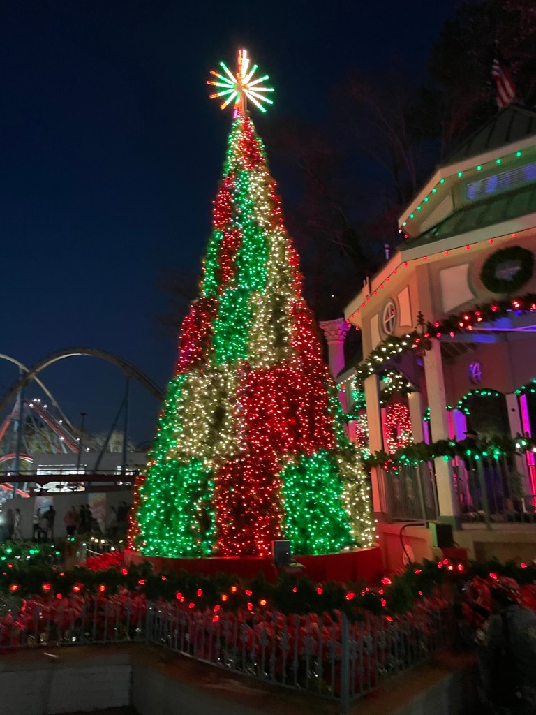 Lights at Six Flags Over Georgia Holiday in the Park