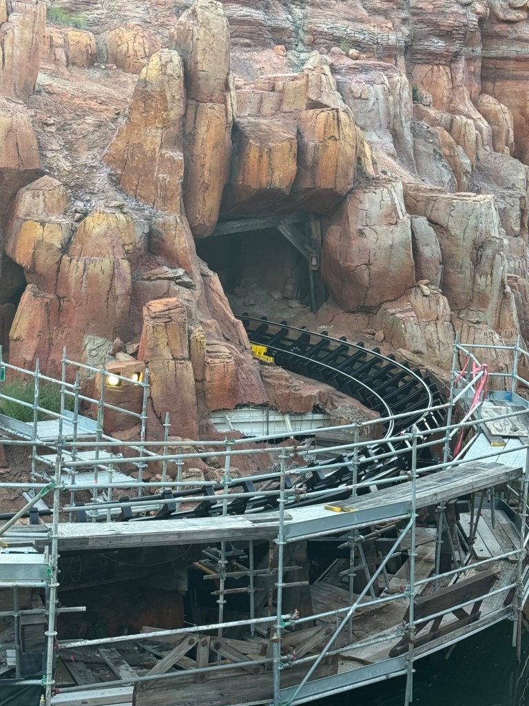 Big Thunder Mountain Track Work