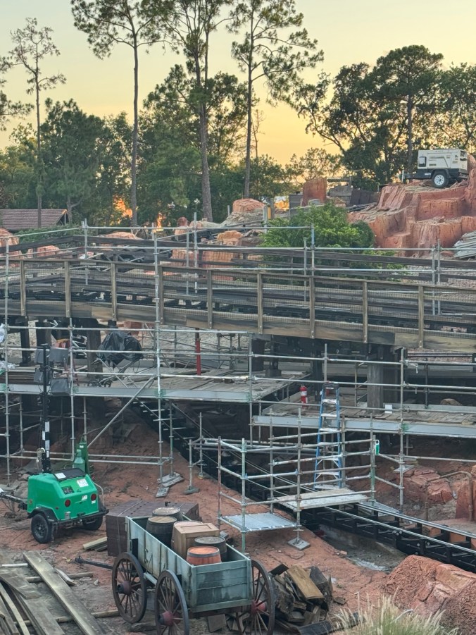 Big Thunder Mountain Track Work