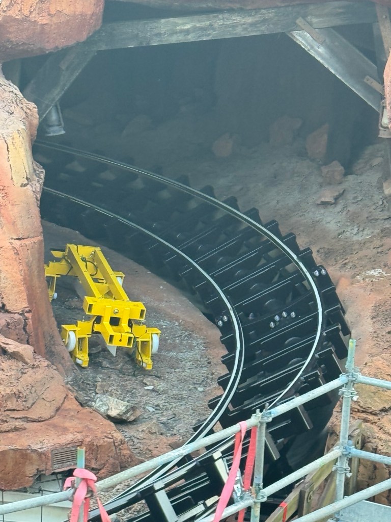 Big Thunder Mountain Track Work