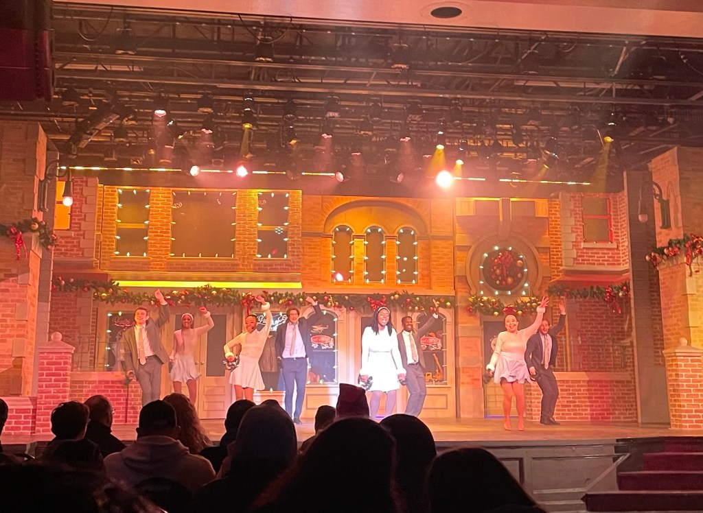 Singers at Six Flags Over Georgia Holiday in the Park