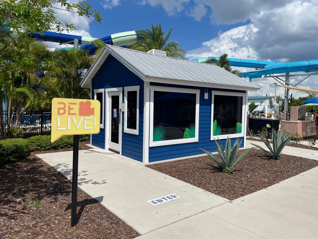 Be Live Booth at Island H2O