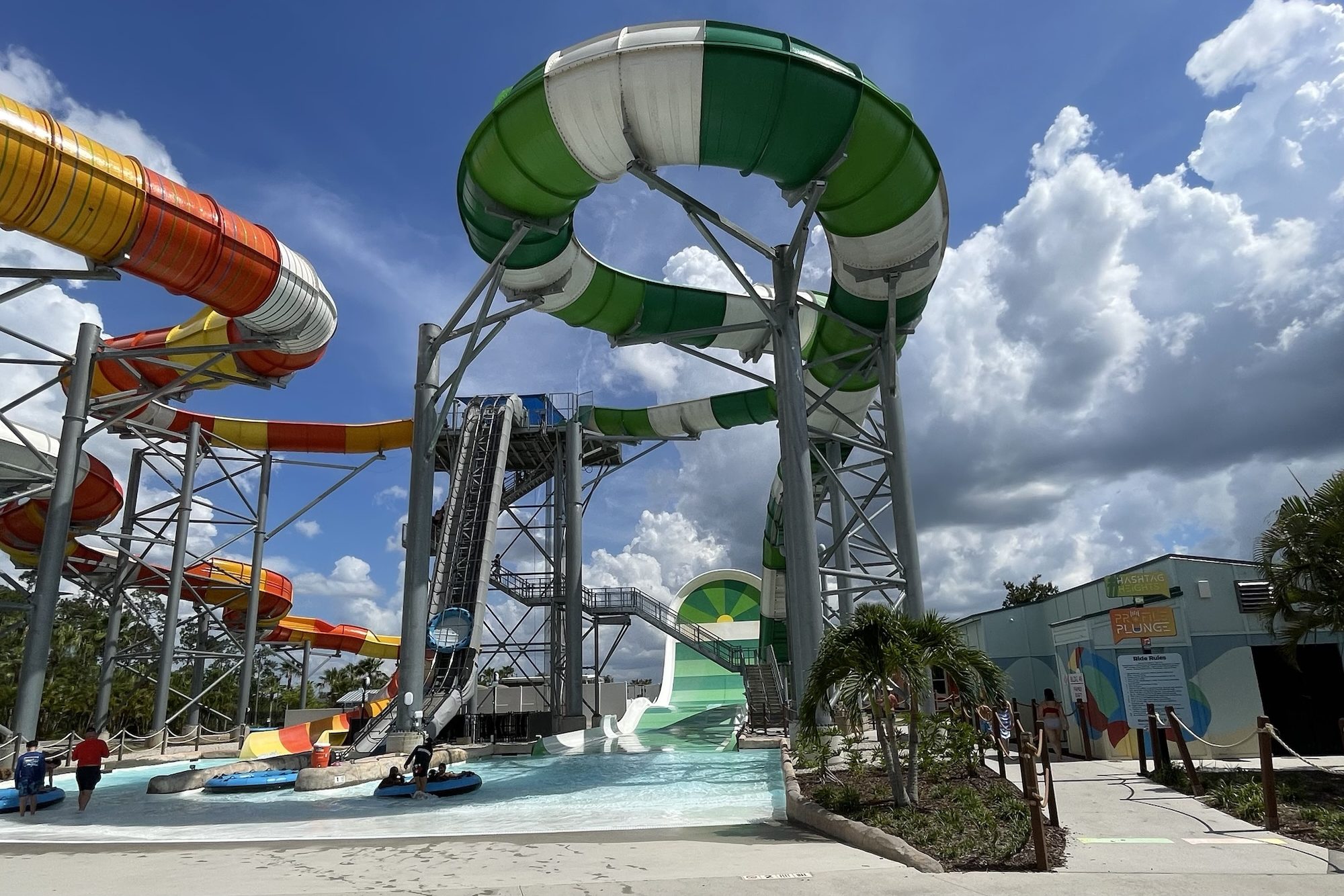 Profile Plunge and Hashtag Heights at Island H2O