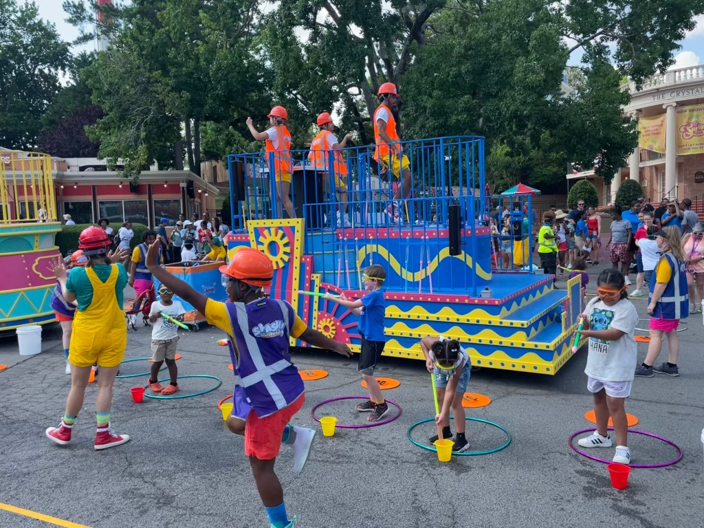 The Splash Water Parade at Six Flags Over Georgia