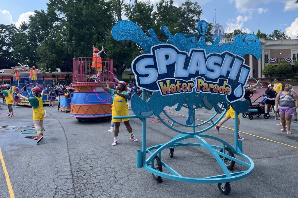 The Splash Water Parade at Six Flags Over Georgia