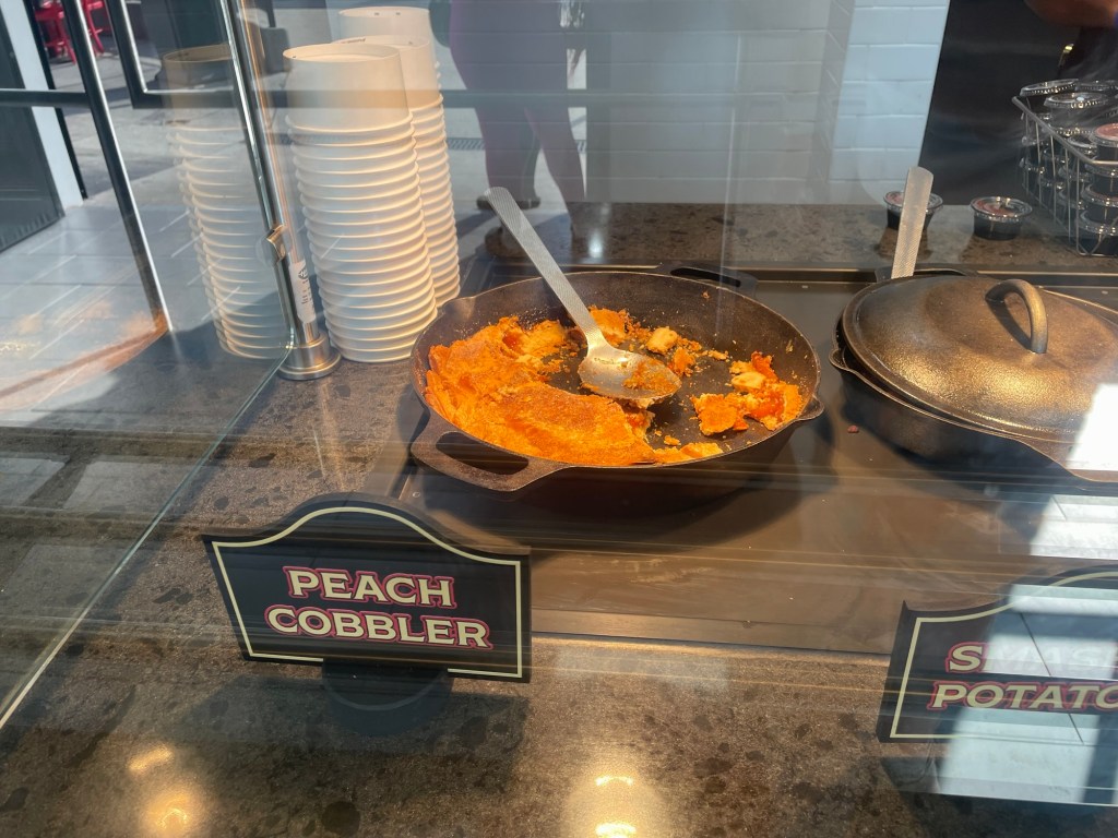 Firehouse BBQ restaurant interior at Six Flags Over Georgia