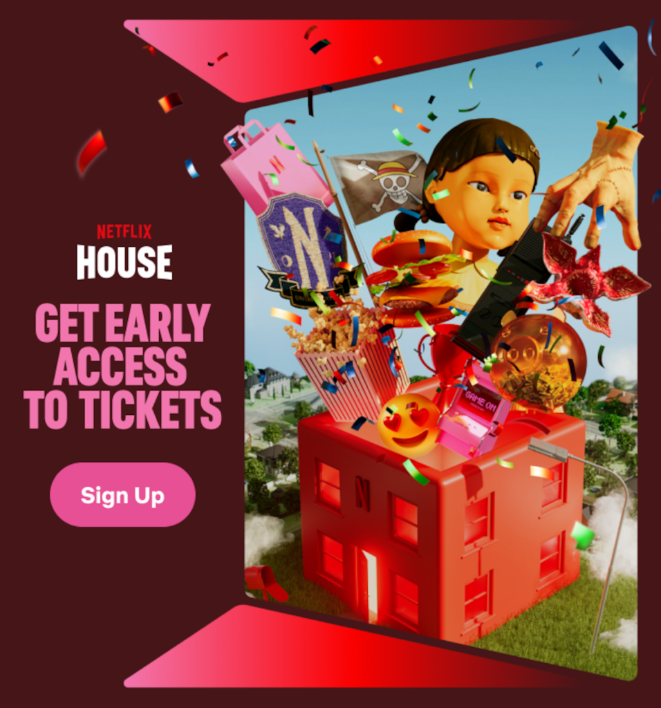 Netflix House (courtesy of Netflix)