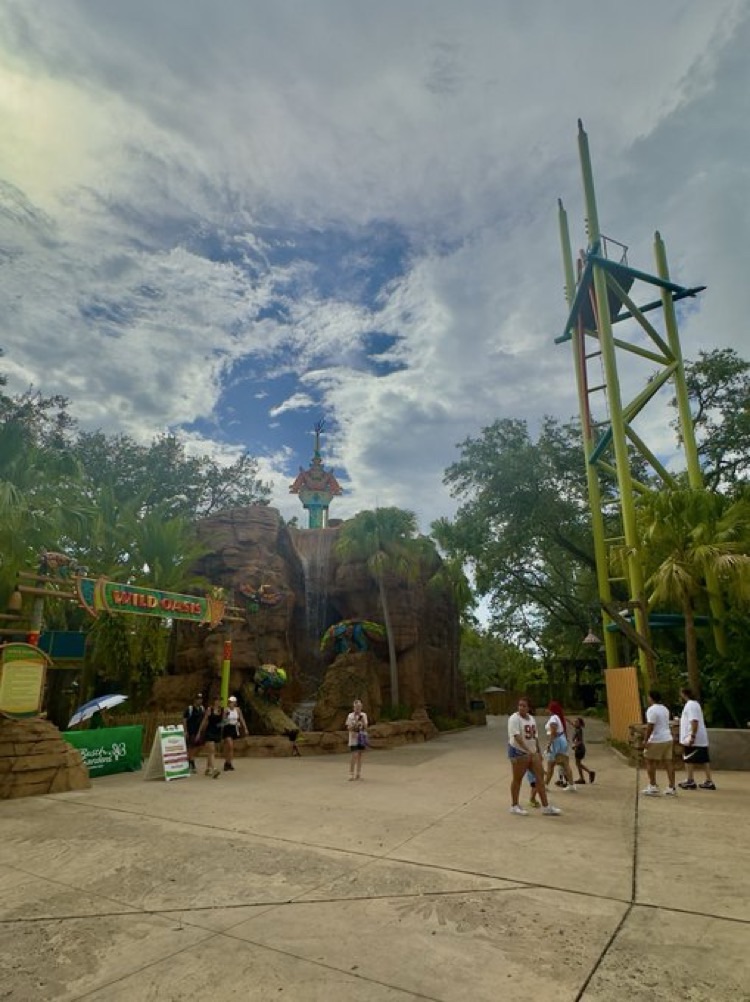 Entrance to Wild Oasis at Busch Gardens