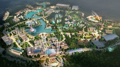 American Heartland Theme Park Rendering