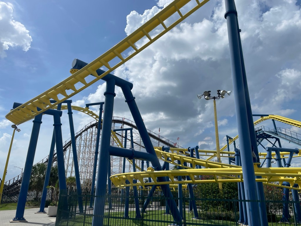 Freedom Flyer roller coaster at Fun Spot Orlando