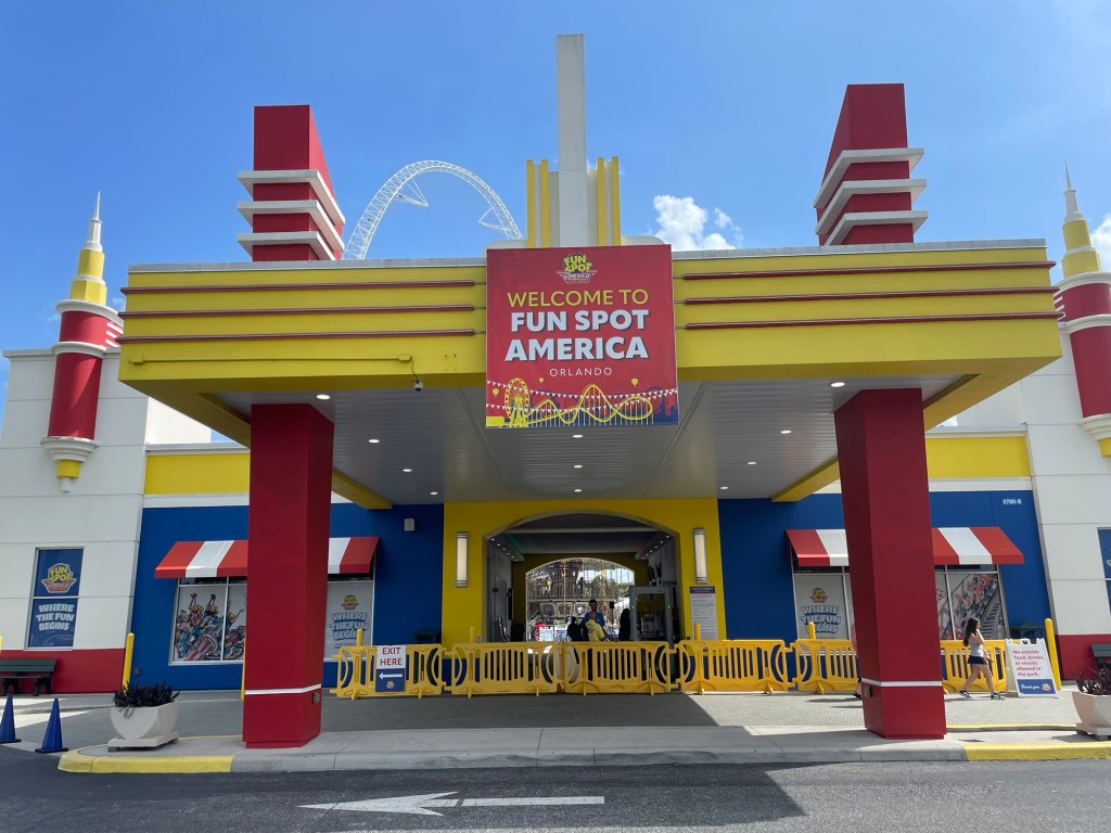 Entrance at Fun Spot Orlando