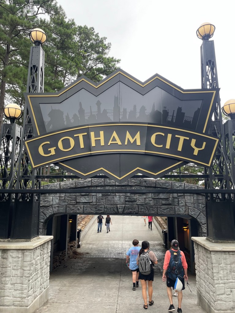 Gotham City Area of Six Flags Over Georgia