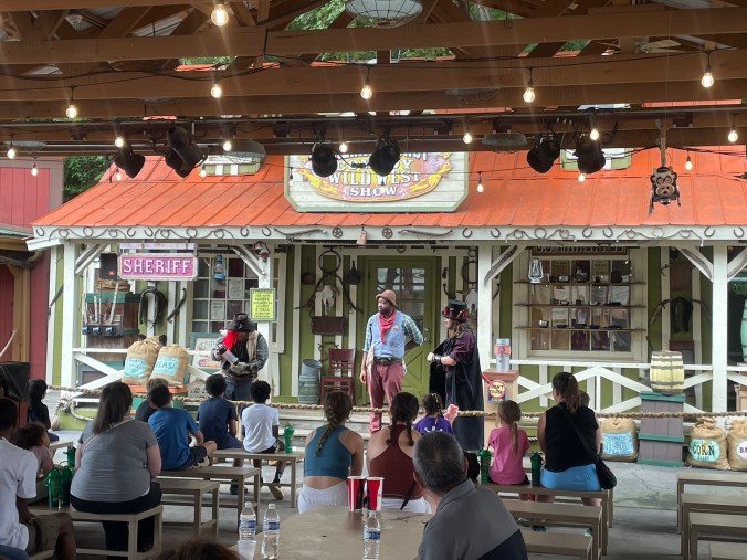 LickSkillet Area of Six Flags Over Georgia ShenaniGuns! Comedy Wild West show