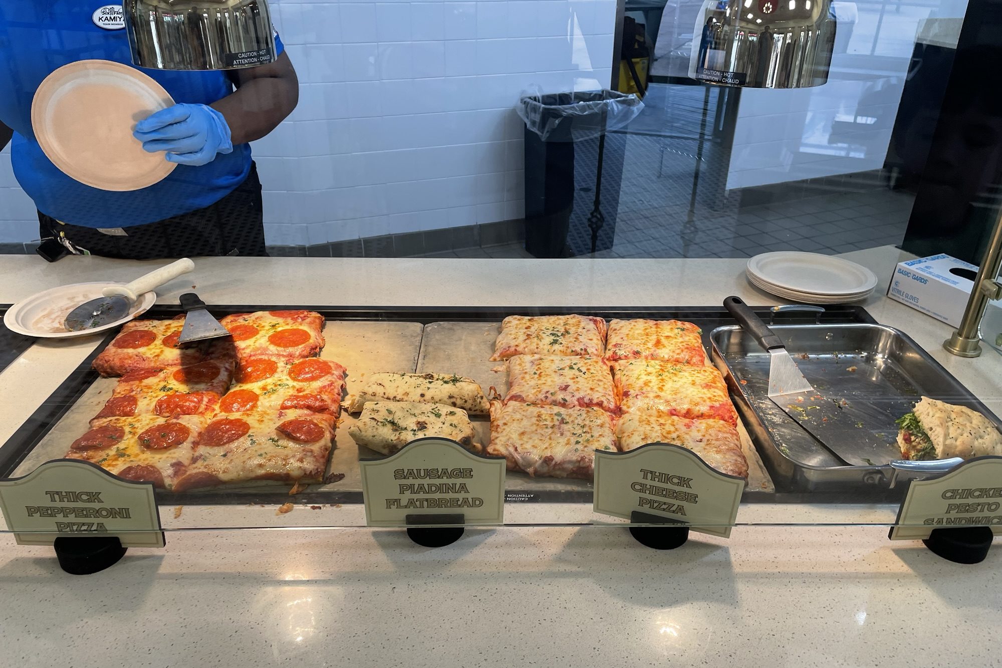 Serving Line at Promenade Primo's Pizzeria