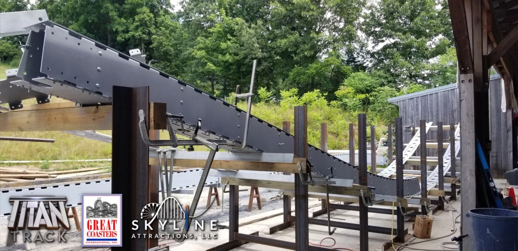 White Lightning Titan Track at Fun Spot Orlando