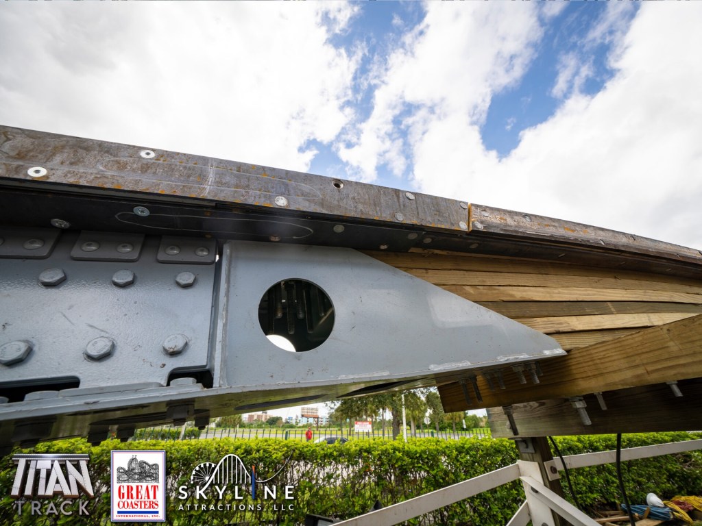 White Lightning Titan Track at Fun Spot Orlando
