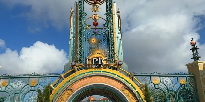 Epic Universe entrance