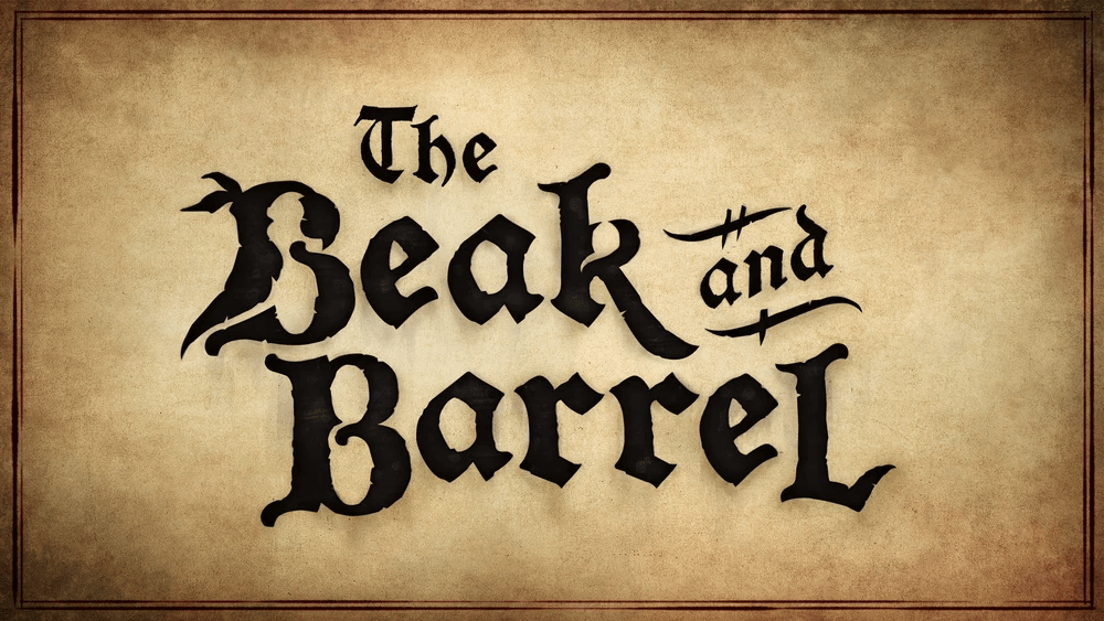 The Beak and Barrel sign