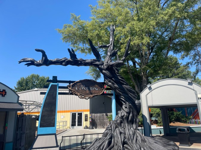 The Conjuring haunted house at Six Flags Over Georgia