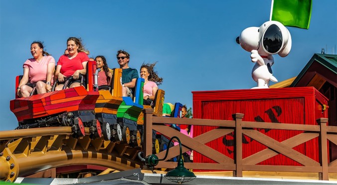 Snoopy's Soap Box Racers at Kings Island