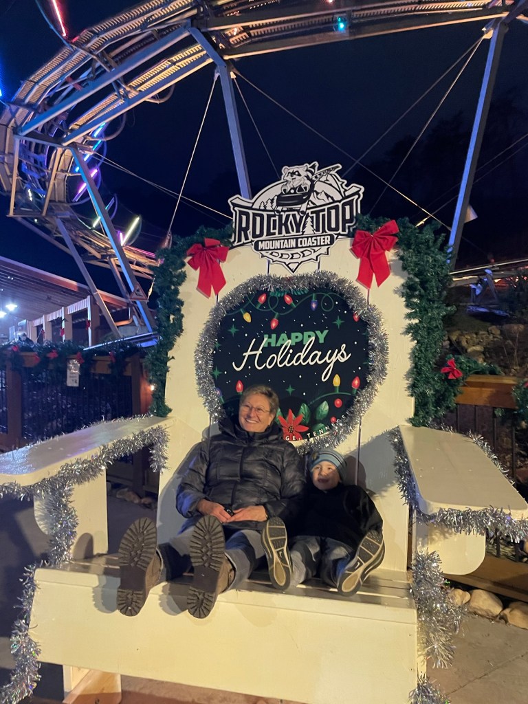 chair at Rocky top mountain coaster