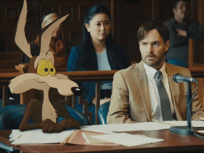 Coyote vs. Acme courtroom still