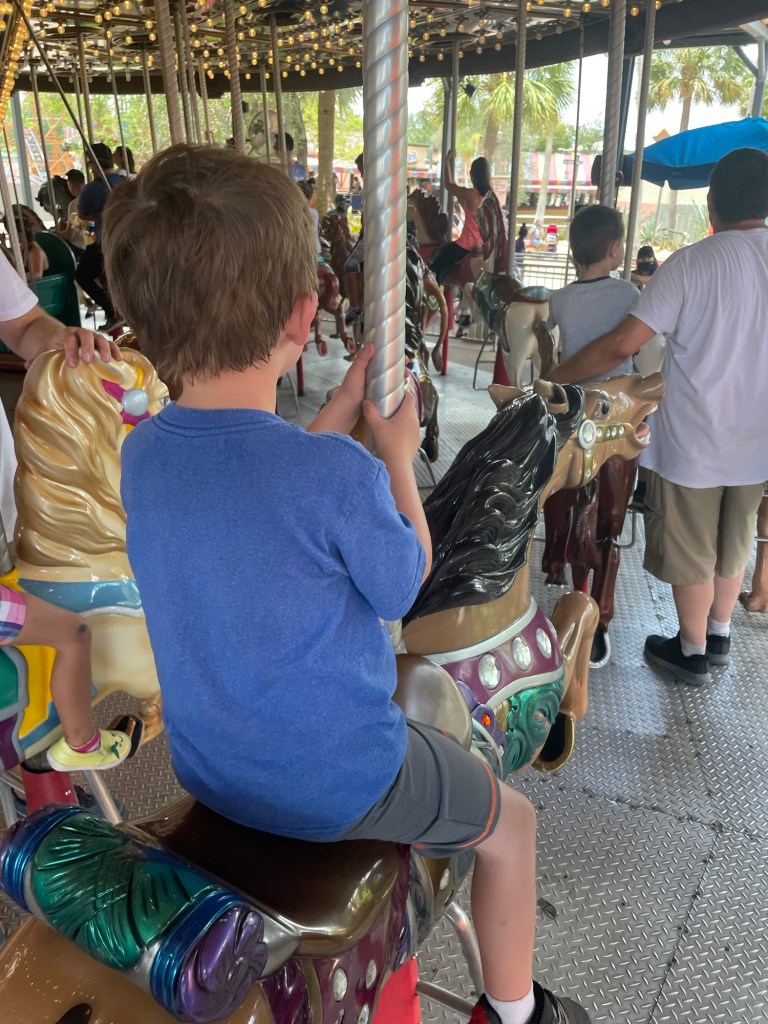 Carousel at Busch Gardens Tampa