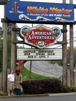 American Adventures Sign