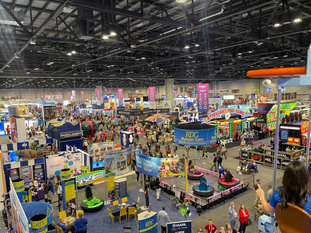 IAAPA 2025 expo show floor
