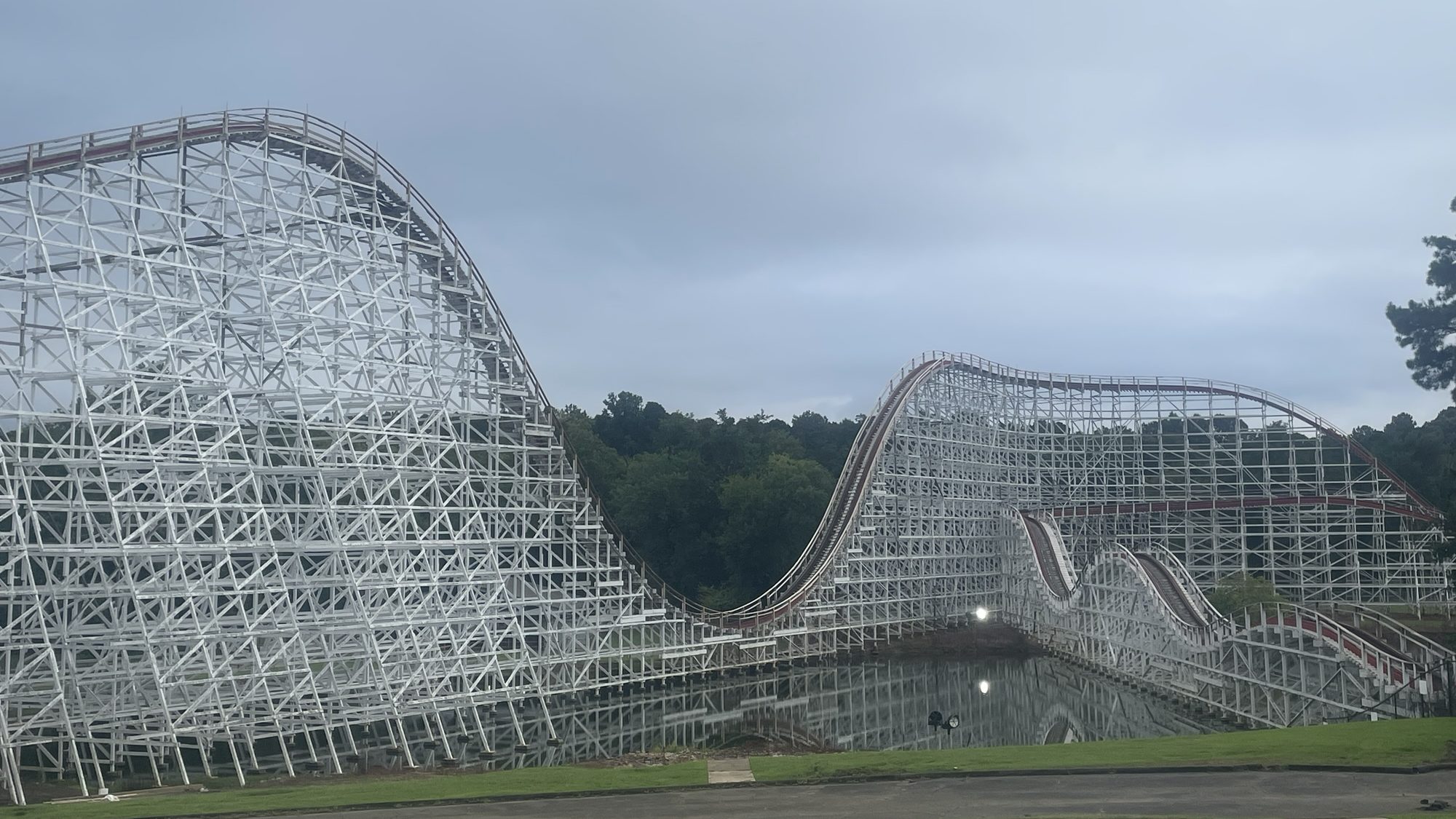 The Great American Scream Machine at Six Flags Over Georgia