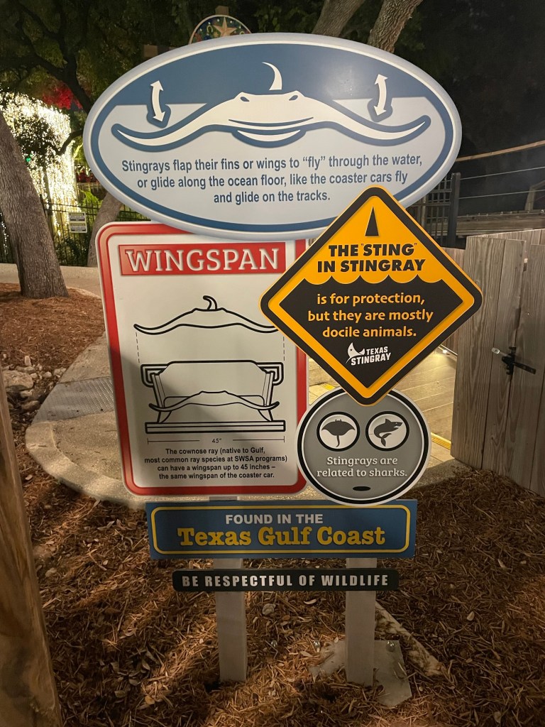 Texas Stingray Signage