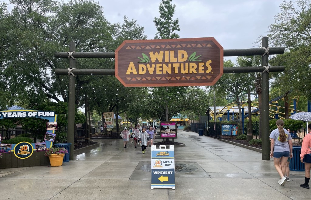 Wild Adventures park entrance