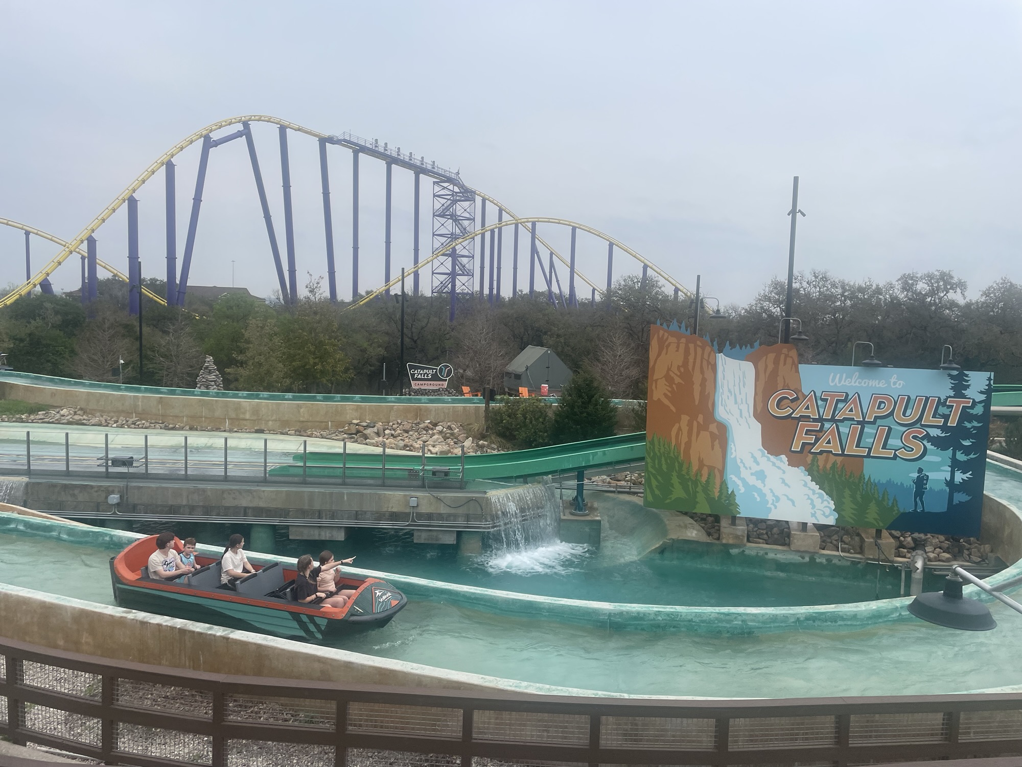 Riding Catapult Falls, the World’s First Launched Flume Ride, at ...