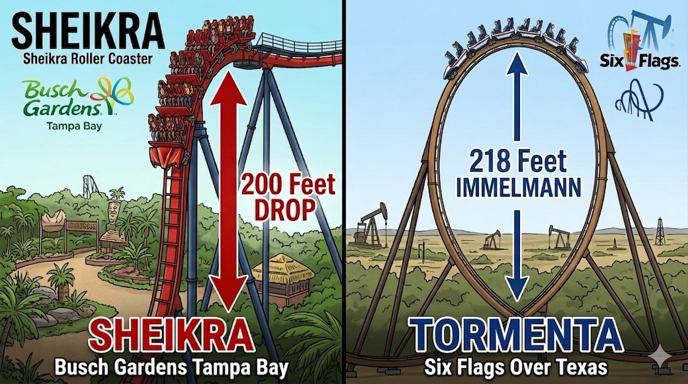 Tormenta versus Sheikra