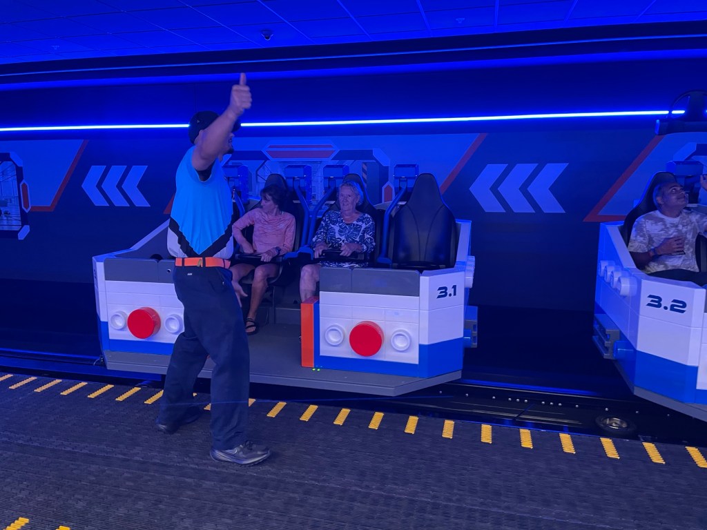 Galacticoaster loading platform