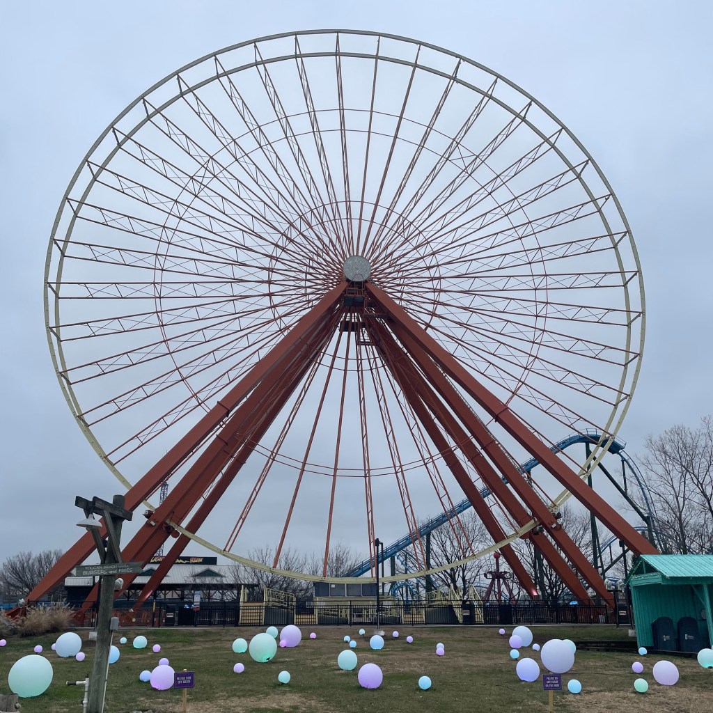 Ferris wheel at Kentucky Kingdom
