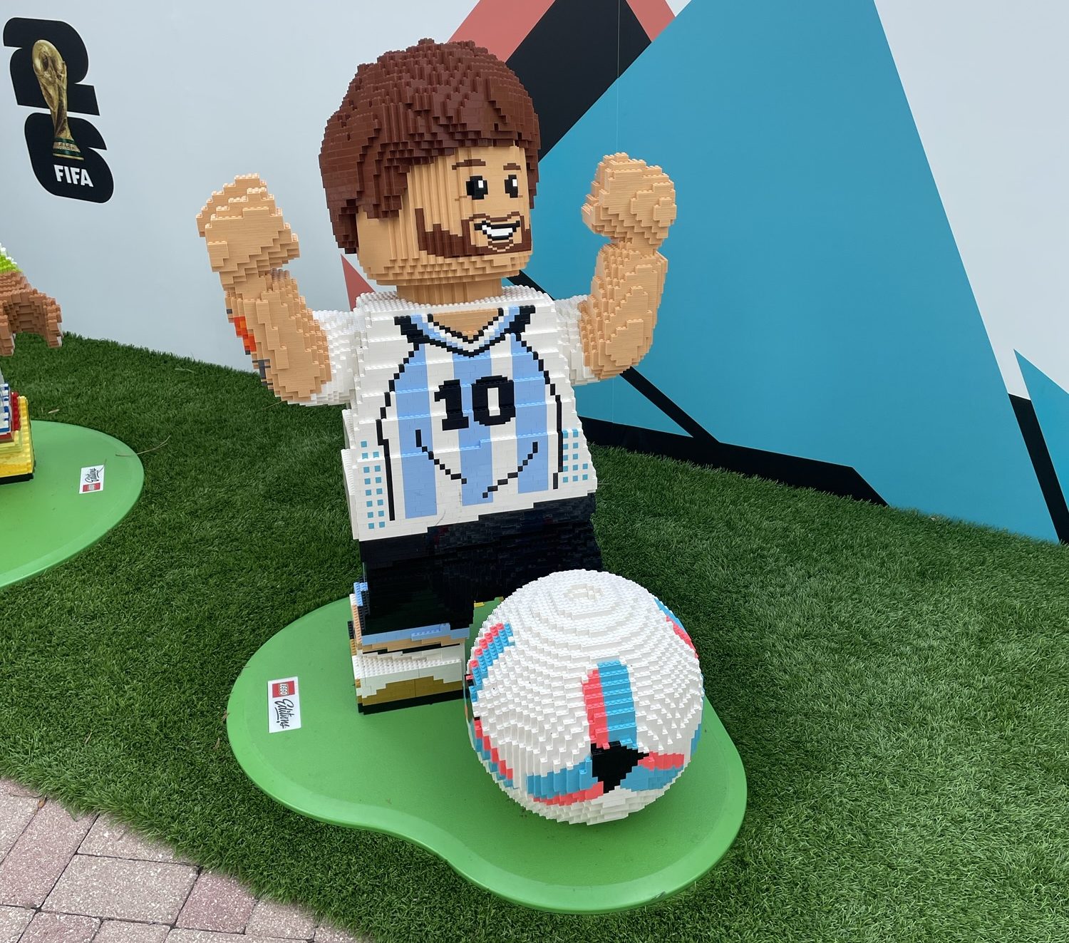LEGO Messi at LEGOLAND Florida