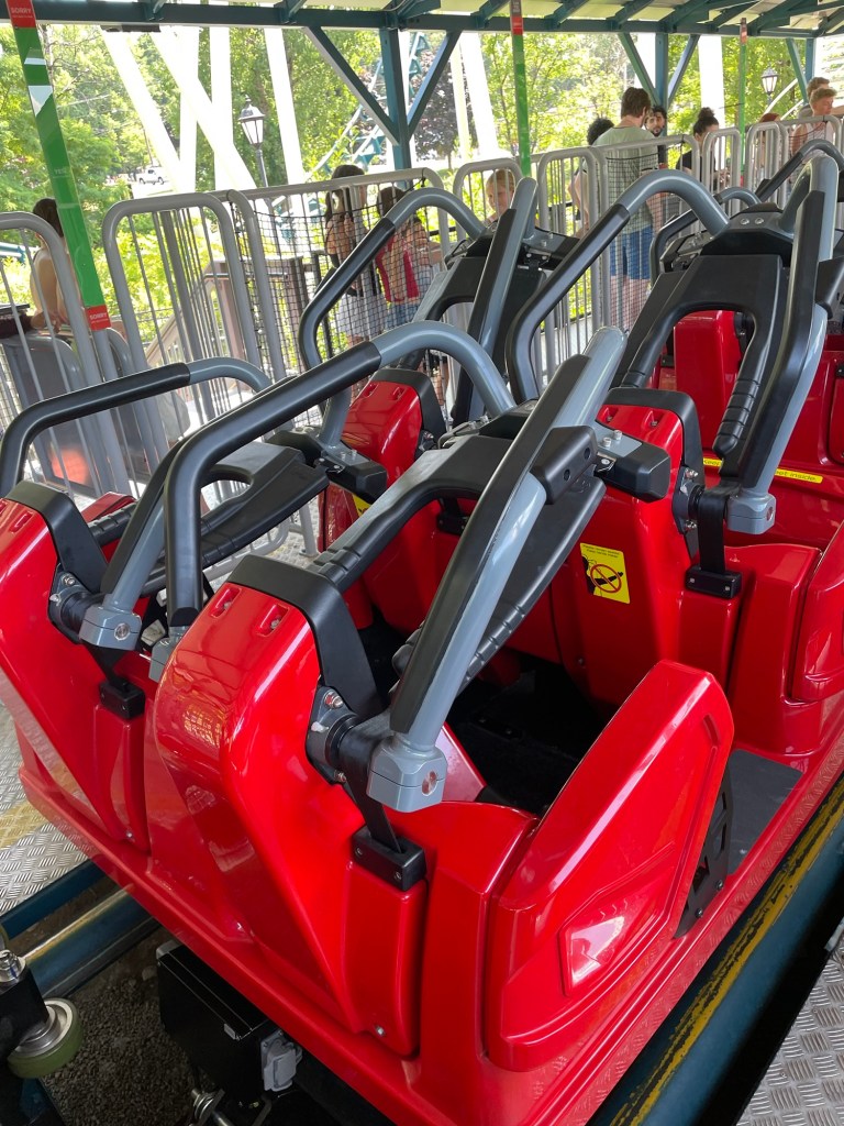 Flashback at Great Escape Train