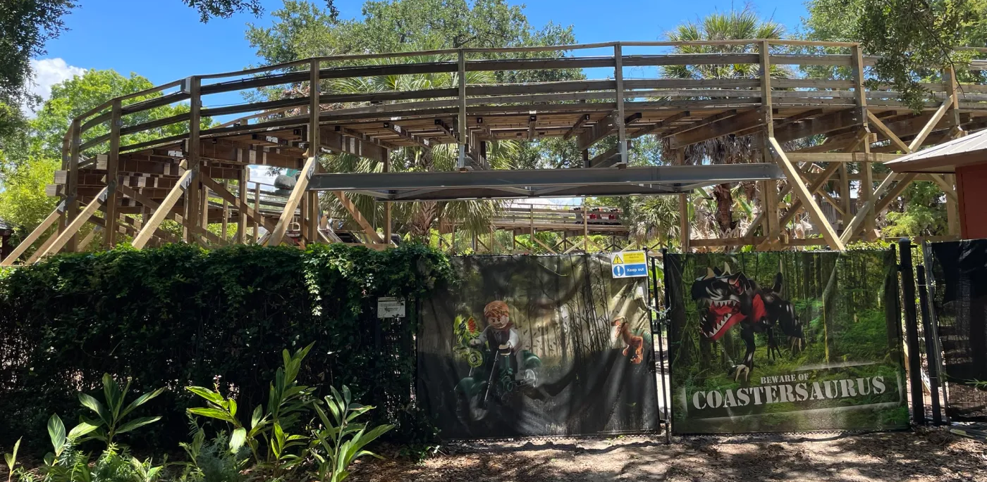 Coastersaurus at LEGOLAND Florida